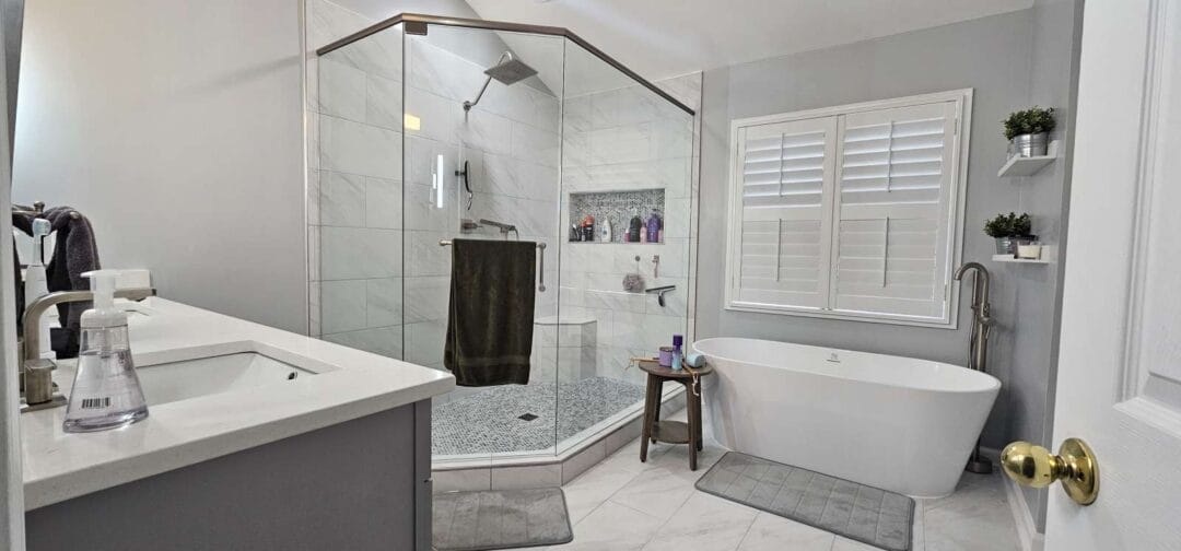 Elegant Master Bathroom Transformation for Brian